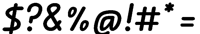 Edu QLD Hand SemiBold Font OTHER CHARS