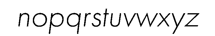 Edu Qld Hand Light Italic Font LOWERCASE
