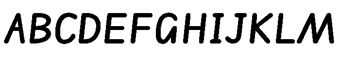 Edu SA Hand Bold Font UPPERCASE