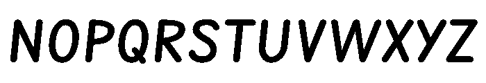 Edu SA Hand Bold Font UPPERCASE