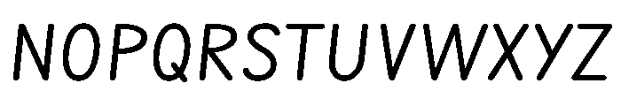 Edu SA Hand Medium Font UPPERCASE