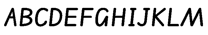 Edu SA Hand SemiBold Font UPPERCASE