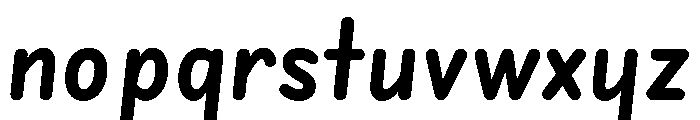 Edu SA Hand SemiBold Font LOWERCASE