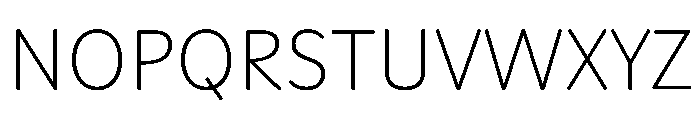 Edu Sa Hand Extra Light Font UPPERCASE