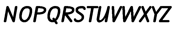 Edu VIC WA NT Hand Bold Font UPPERCASE