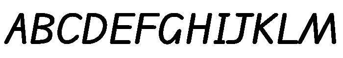 Edu VIC WA NT Hand SemiBold Font UPPERCASE