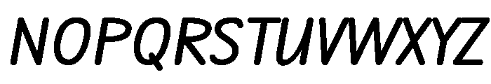 Edu VIC WA NT Hand SemiBold Font UPPERCASE