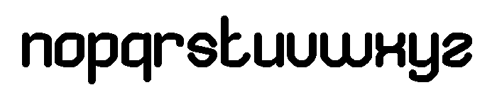 EDGE OF GALAXY Bold Font LOWERCASE