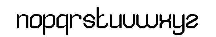 EDGE OF GALAXY-Light Font LOWERCASE