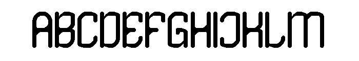 EDGE OF GALAXY Font UPPERCASE