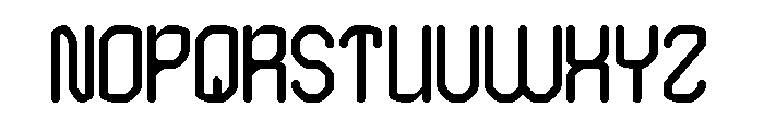 EDGE OF GALAXY Font UPPERCASE