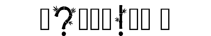 Eda Regular Font OTHER CHARS
