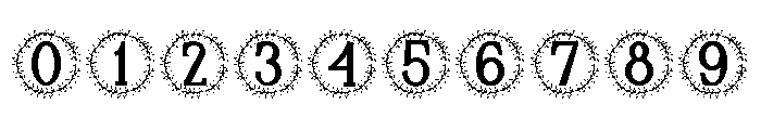Edelvine Crest Monogram Font OTHER CHARS
