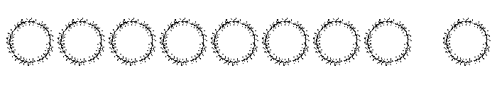 Edelvine Crest Monogram Font OTHER CHARS