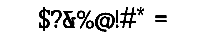 Edenline Font OTHER CHARS