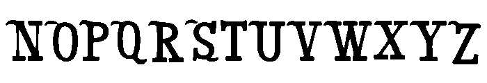 Edenline Font UPPERCASE