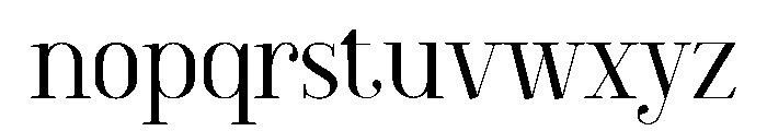 Edernia Font LOWERCASE