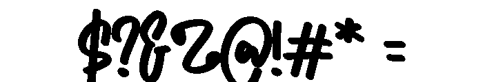 Edison Font OTHER CHARS