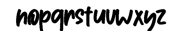 Edison Font LOWERCASE