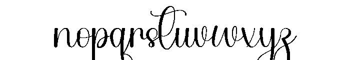 Editable Font Font LOWERCASE