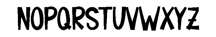 Editable Templates Font LOWERCASE