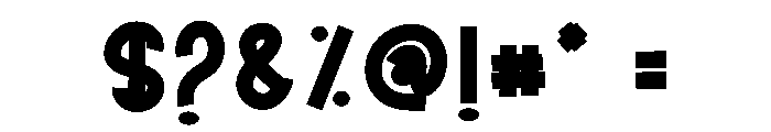Edition1 Font OTHER CHARS