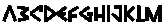 Edition1 Font UPPERCASE