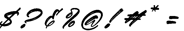 Editonials Italic Font OTHER CHARS