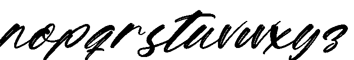 Editonials Italic Font LOWERCASE