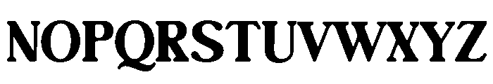 Editorial Collection Serif Font UPPERCASE