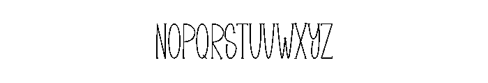 Editorial Sketch Font UPPERCASE