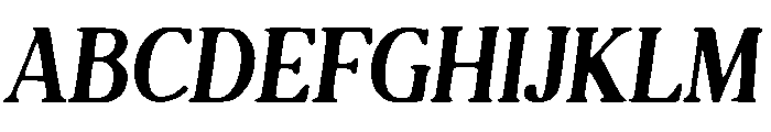 Editorial Style Font UPPERCASE