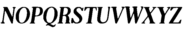 Editorial Style Font UPPERCASE