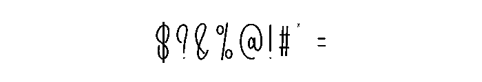 Editorial Font OTHER CHARS