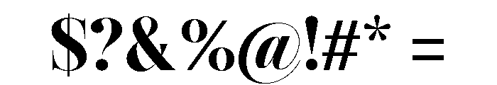 Editorium Serif Variable Black Font OTHER CHARS
