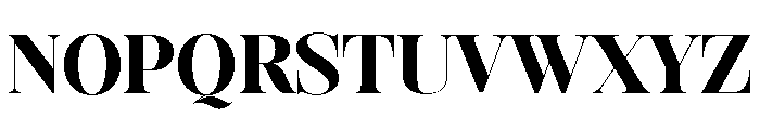 Editorium Serif Variable Black Font UPPERCASE