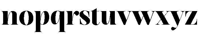 Editorium Serif Variable Black Font LOWERCASE