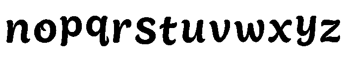 Ednan Regular Font LOWERCASE