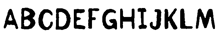 Edran Regular Font UPPERCASE