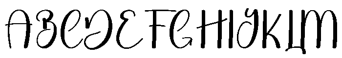 Educational Font UPPERCASE