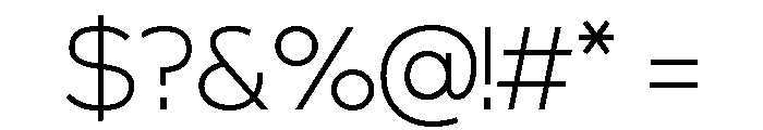 Edwigen Light Font OTHER CHARS
