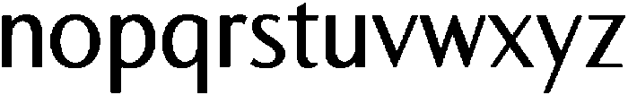 ED Amakusa Bold otf (700) Font LOWERCASE