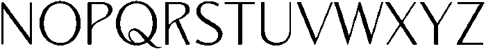 ED Amakusa Regular otf (400) Font UPPERCASE