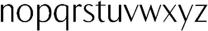 ED Amakusa Regular otf (400) Font LOWERCASE