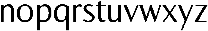 ED Amakusa SemiBold otf (600) Font LOWERCASE