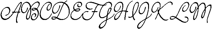 ED Casa Verde  Regular otf (400) Font UPPERCASE
