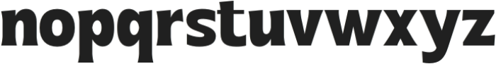 ED Colusa ExtraBold otf (700) Font LOWERCASE
