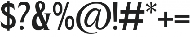 ED Fettle Serif Medium otf (500) Font OTHER CHARS
