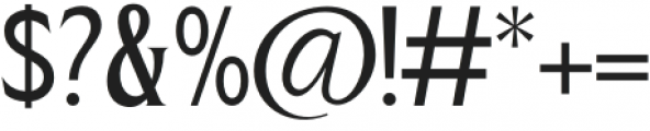 ED Fettle Serif Regular otf (400) Font OTHER CHARS
