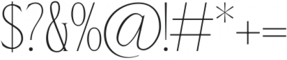 ED Fettle Serif Regular ttf (400) Font OTHER CHARS